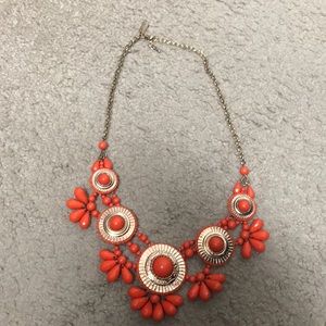 Orange Flower necklace
